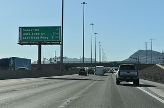Forthcoming Sunset Road runs across the Las Vegas Valley, connecting Spring Valley, Paradise and Henderson.