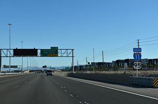 The first confirming marker for Interstate 11 south.