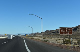 Great Basin National Park is located east of U.S. 93 and the Spring Valley and south of U.S. 6/50 in the Snake Range.