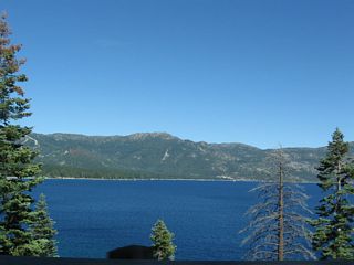 Magnificient views of Lake Tahoe are afforded as Nevada 28 continues north toward Incline Village.