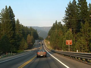 As Nevada 28 turns east through Incline Village, the next left leads to Preston Field.