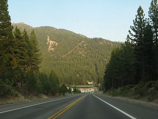 Nevada 28 leaves Incline Village and bends southeast to follow the shoreline to Lake Tahoe Nevada State Park and Spooner Junction.