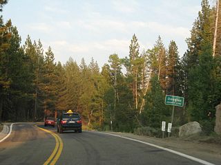 Skipping ahead, after leaving Sand Harbor, Nevada 28 leaves Washoe County and passes through the western corner of Carson City, then enters Douglas County at this point.