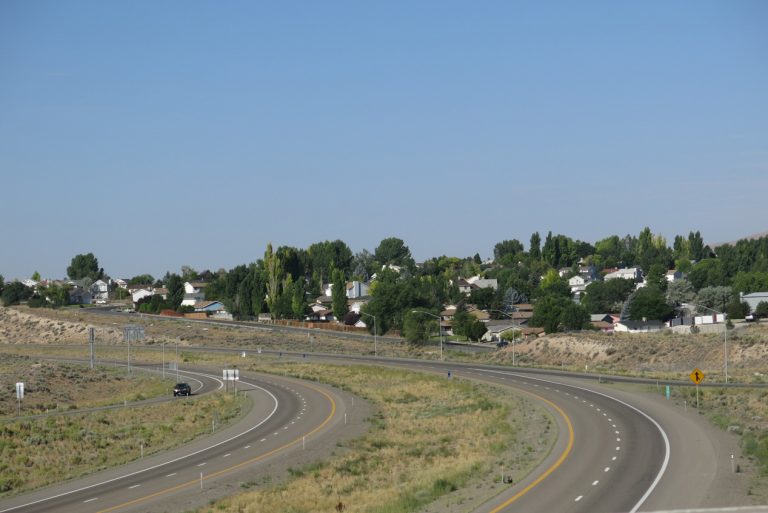 Interstate 80 in Elko, Nevada