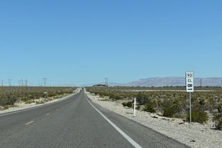 U.S. 93 advances north from Clark County milepost 83 to the Coyote Springs development.