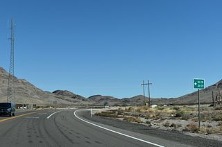 71.13 miles in length north to U.S. 6, SR 318 provides a more direct route to Ely than staying on U.S. 93 through Caliente and Pioche.