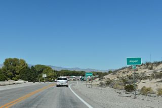 Weeping Willow Street stems west from U.S. 93 to Joshua Street Street. Alamo Landing Field is further west along Box Canyon Road.