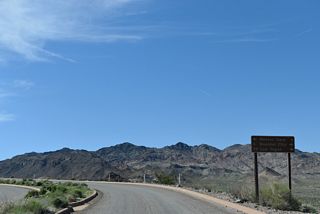 Lakeshore Road south at U.S. 93 Business (Boulder City Parkway).