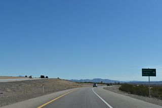U.S. 95 travels south from Boulder City to Searchlight and Needles, California.
