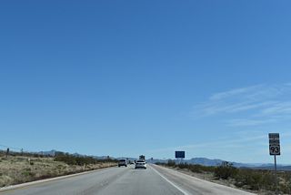 U.S. 93 Business confirming marker posted east of SR 173 (Veterans Memorial Highway) south and Cascata Drive north.