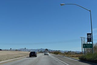 Boulder City Parkway provides an alternate route to Interstate 11 from Henderson to Hoover Dam.