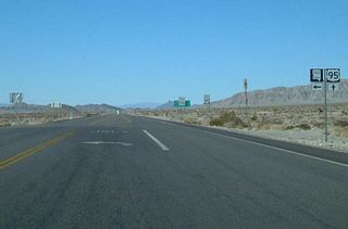 Overall SR 160 measures 80.30 miles in length from U.S. 95 south to Las Vegas Boulevard just east of Interstate 15.