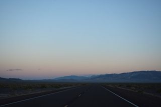 U.S. 95 south between Columbus Salt Marsh and the Monte Cristo Range.