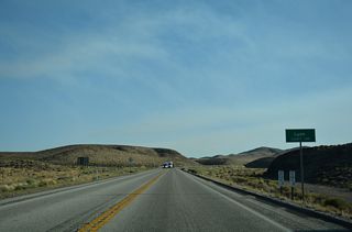 U.S. 95 crosses the easternmost portion of Lyon County for 2.82 miles.