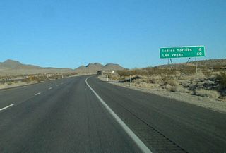 Las Vegas is 62 miles to the southeast of Mercury via U.S. 95 and Interstate 11.