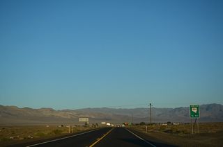 SR 361 travels 62.9 miles north across remote areas in Gabbs Valley to U.S. 50 at the settlement of Middlegate.