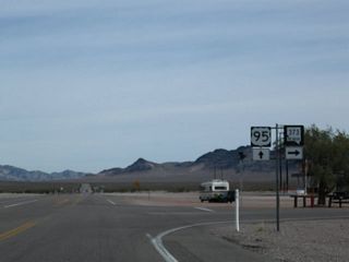 Death Valley National Park is west of Death Valley Junction via SR 373 and California State Route 127.