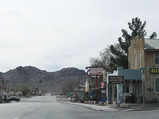 SR 374 runs 8.84 miles southwest to the boundary of Death Valley National Park.