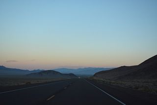 U.S. 95 continues south from the Candelaria Hills into a broad valley east of Columbus Salt Marsh.
