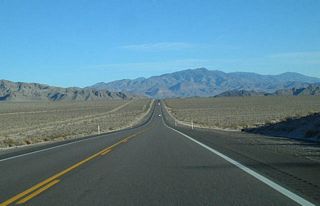U.S. 95 passes just south of the Specter Range.