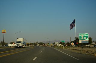 Inventoried as SR 362, U.S. 95 Truck circumvents the Hawthorne street grid to the north and east.