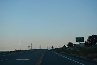 U.S. 95 south next enters the unincorporated town of Walker Lake.