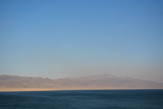 The Gillis Range rises along the east side of Walker Lake.
