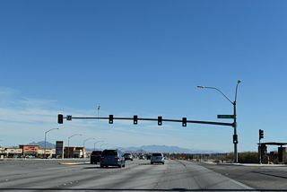 Bowes Avenue ties into St. Rose Parkway adjacent to the M Resort-Spa-Casino.