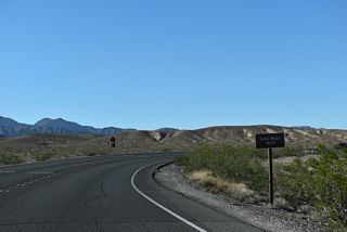 Lake Mead Boulevard commences north from Northshore Road within Lake Mead National Recreation Area.
