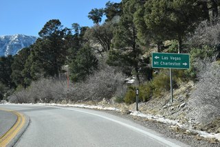 Mount Charleston is an unincorporated town located near the base of Charleston Peak (11,916 feet), the tallest mountain within Clark County. 