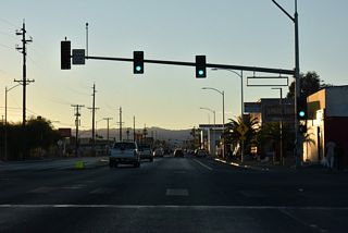 Charleston Boulevard west at N 28th Street.
