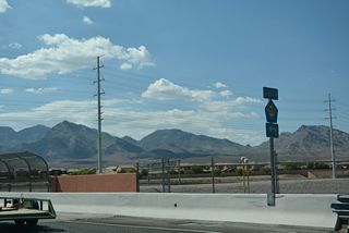 SR 159 resumes along Charleston Boulevard west from the diamond interchange with CC-215 (Bruce Woodbury Beltway).