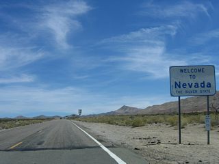 Leaving California, Nipton Road transitions from a San Bernardino County-maintained highway into Nevada 164, which carries traffic from the state line east into Nevada. Nevada 164 continues east througt the site of Crescent and continues into the unincorporated community of Searchlight.