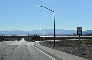 The southbound end shield for SR 173.
