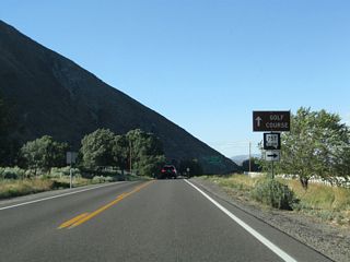 Northbound Nevada 206 (Foothill Road) at Nevada 757 (Muller Lane) east to U.S. 395 and Minden. Nevada 757 serves as a connector route between U.S. 395 and Walley's Hot Springs.