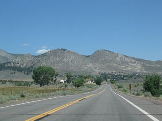 Jacks Valley Road continues north through northwestern Carson Valley before turning east to join U.S. 395 south of Carson City.