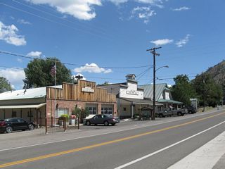 Genoa town hall lines the east side of Nevada along Foothill Road.