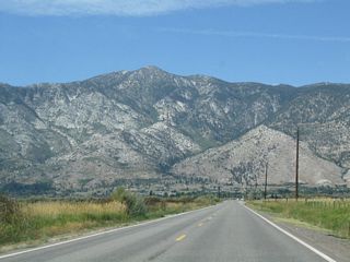 Mottsville Lane crosses areas of ranchland and agricultural areas west from SR 88 (Woodfords Road).