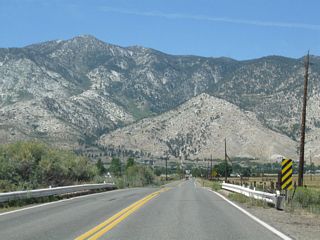 Advancing west toward Mottsville and the Carson Range, Mottsville Lane crosses Brockliss Slough.