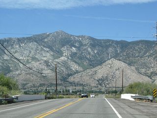 Mottsville Lane crossing the West Fork of the Carson River.