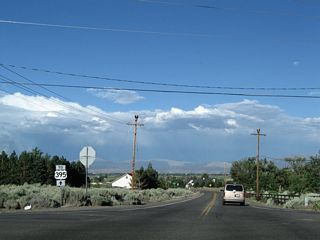 Mottsville Lane extends east from the end of SR 207. The county-maintained highway travels east across Carson Valley to meet SR 88 south of Minden, then changes into Waterloo Lane to end at SR 756 south of Gardnerville.