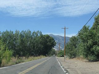 Leading away from SR 756 (Centerville Road) near Gardnerville, Waterloo Lane advances west toward SR 88 in the Carson Valley.