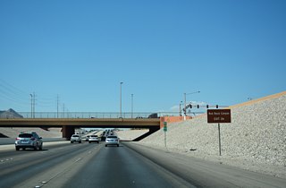 Red Rock Canyon National Conservation Area borders Summerlin to the west along SR 159 (Charleston Boulevard) which meets the Bruce Woodbury Beltway at Exit 26 next.  