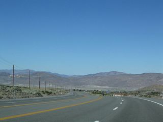 Continuing the descent to Mount Rose Junction, SR 431 passes between The Estates and Monte Vista developments at Callahan Road.