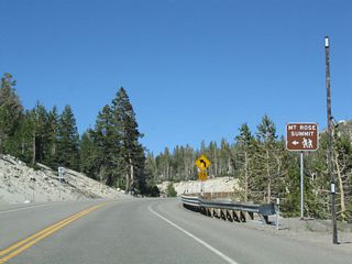 Mount Rose Summit, at an elevation of 8,900 feet above sea level, is the highest Sierra Nevada pass to remain open year round.