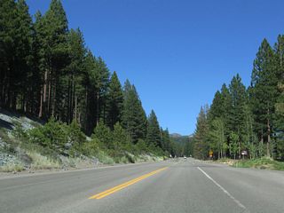 Nevada 431 proceeds uphill almost immediately upon leaving Incline Village. The state route will substantial elevation from Lake Tahoe to the summit.
