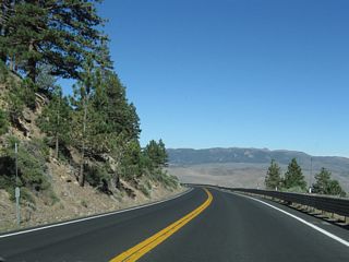 Nevada 431 proceeds north along Mount Rose Highway toward Truckee Meadows, the valley that contains the cities of Reno and Sparks through which the Truckee River passes.