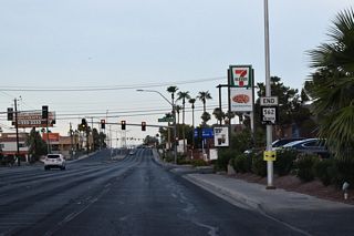 SR 562 concludes along Sunset Road east at Annie Oakley Drive with an end shield.