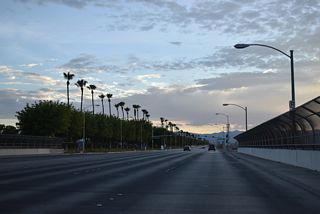 SR 171 is a short freeway spur extending north from the Bruce Woodbury Beltway to the passenger terminal at Harry Reid International Airport (LAS).