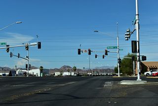 Sunset Road east at Boulder Highway (former SR 582).